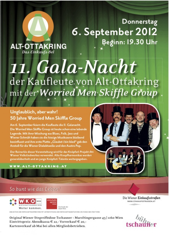 06 09 2012 - Worried Men auf der Legendären Bühne des Stehgreiftheaters 